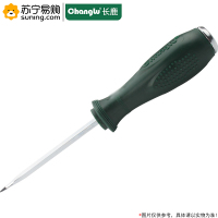 长鹿(Changlu)单色柄抗油穿心螺丝刀一字 505503 6*200