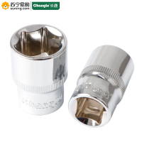 长鹿(Changlu)12.5mm系列镜面6角套筒(Cr-V) 200412 12mm