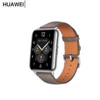 华为(HUAWEI)智能手表WATCH FIT 2 星云灰真皮表带 时尚款
