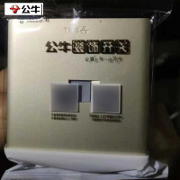 公牛(bull) 一位电脑打线型六类插座开关G07T102B(U6) 香槟金 暗装