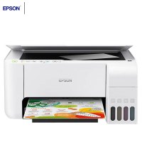 爱普生(EPSON) A4 墨仓式彩色无线多功能一体机 L3256无线打印复印扫描 白色款