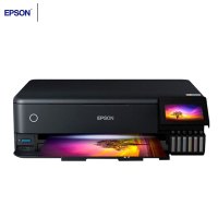 爱普生(EPSON)墨仓式彩色喷墨多功能一体高品质专业六色照片相片打印机 L8188 标配