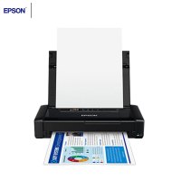 爱普生(EPSON) A4彩色喷墨打印机 WF-110 无线办公 内置电池 USB/车载供电