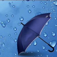 美度(MAYDU)长柄雨伞蓝色