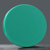 欧思卓 食品级PE圆形菜板 红色/绿色颜色随机 43cm*10cm