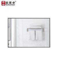 欧思卓铝合金边框浴室镜 黑色 60*80cm