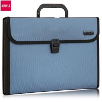 得力(deli) 风琴包 5555 蓝色 33*24mm 单个装