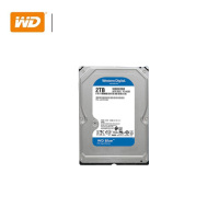 西部数据台式机机械硬盘 WD20EZBX 蓝盘 2TB 7200转 256MB SATA