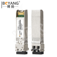 博扬SFP+光模块 BY-10GM1 万兆10G多模双纤光纤模块(850nm,300m,LC)适配华为交换机