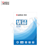 齐心优品复印纸 A4 80g 5包/箱 单箱装