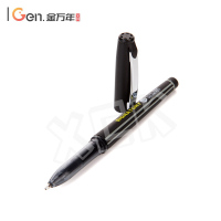 金万年中性笔拔帽 G-1216-001 1.0mm 黑色 12支装