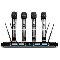 RAuaio新科无线麦克风 4支U段变频手持