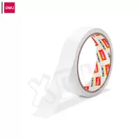 得力(deli) 双面胶棉纸双面胶带30407 24mm*10y*80um 3卷装