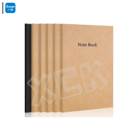 广博(GuangBo)笔记本牛皮纸软抄本GB16403 混色 B5/16K 6本装