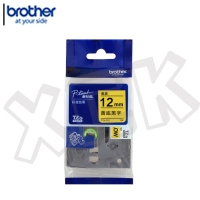 兄弟(brother) 标签色带 TZE-631 12mm 黄底黑字 设备