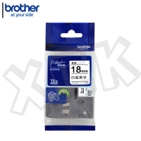兄弟(brother) 标签色带 TZe-241 18mm 白底黑字 设备