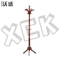 沃盛 华盛家具三脚衣帽架落地 咖啡色450*1780mm