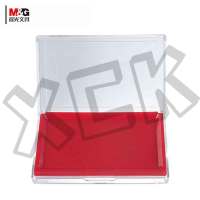 晨光(M&G)透明方形印台AYZ97513 红色 单个装