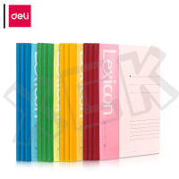 得力(deli) 无线装订软抄本7651 颜色随机 A5 40张/本 12本/包 单包装