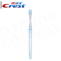 佳洁士(Crest)天鹅绒护龈软毛牙刷 静谧蓝 单支装