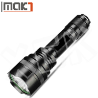 MaK7 LED可充电便携式强光手电筒C8-XPE 5W (含手电+1节1700毫安电池+充电器+挂绳)