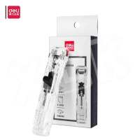 得力(deli) 办公装订推夹器套装33183 颜色随机 推夹器+60枚补充夹 可夹纸张数40张