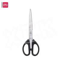 得力(deli) 剪刀6010 黑色 210mm 12把/盒 单把装