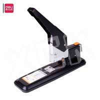 得力(deli) 大号重型加厚订书机 0299 黑色 装订210页 单台装