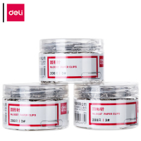 得力 33089 镀镍回形针 29mm 200枚/筒 3筒装