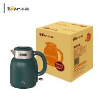 小熊电热水壶ZDH-C15C1 黑绿色1.5L 1500W