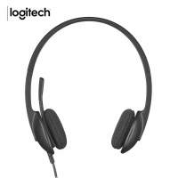 罗技头戴式耳机H340 带麦克