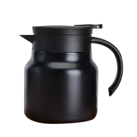 316不锈钢保温壶焖茶壶内胆保温茶壶泡茶家用保温水壶黑色1000ml