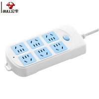 公牛(bull) GN-603插座 6位 1.8米