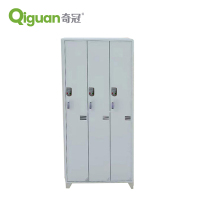 奇冠(QIGUAN)三门密码锁文件柜/储物柜 定制 灰白色 1930*900*450mm 06厚