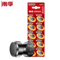 南孚 纽扣电池A76/LR44 1.5V 10粒/卡