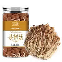 茶树菇干货新货正品煲汤炖菜菌类食材批发官方店甄选茶树菇9260