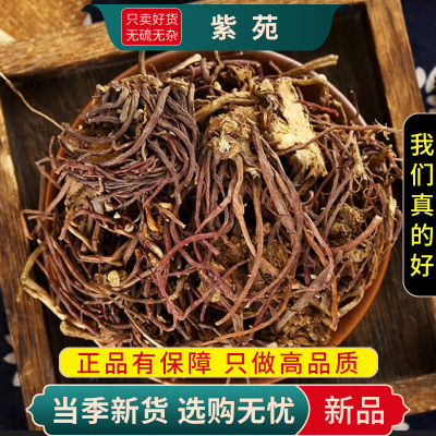 甄选紫菀100克干货煮水紫菀须根水青苑紫倩小辫返魂草9260