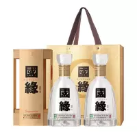 今世缘 国缘四开 幽雅醇厚型白酒 42度500ml*2瓶