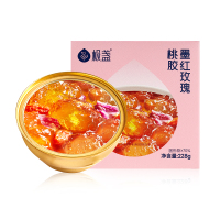 极盏速食粥玫瑰桃胶即食营养早餐代餐方便孕妇滋补炖品228g*10碗