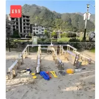 羊多多幼儿园户外沙水区儿童玩水玩沙设备安吉游戏148件沙水套装