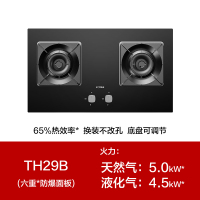 方太煤气灶TH29B燃气灶双灶具灶台嵌入式家用天然气液化气猛火灶