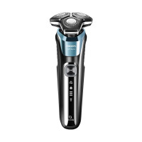 飞利浦(PHILIPS)电动剃须刀 全新高端蜂巢5系 智能感应胡须刀 1小时快充 干湿双剃 S5832 商务蓝