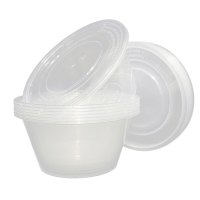 一次性打包盒(圆盒) 500ml/450个/箱 1箱