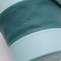 寿禾 折叠桶赶海工具水桶户外洗车家用便捷 折叠桶绿色小号5L
