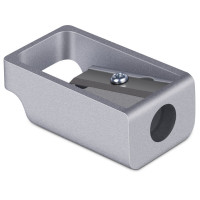 得力(deli)经典锌合金卷笔刀/转笔刀/削笔刀/学生铅笔削笔器钢制刀片使用省力学生文具文具