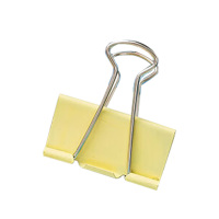 晨光(M&G)50mm 12只/罐 彩色长尾夹 大号金属票据夹 经济型办公燕尾夹 ABS916J1