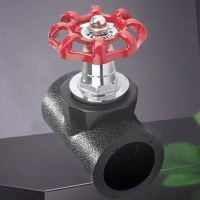 德岐 PE升降截止阀 水管配件管件 升降阀门 50mm