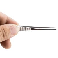 镊子 1.5mm乌克兰全喷砂直嘴夹(封油)