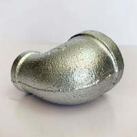 镀锌变径弯头 90度DN65*50