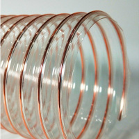 PU聚氨酯镀铜钢丝软管[内径320mm*壁厚1.5mm]